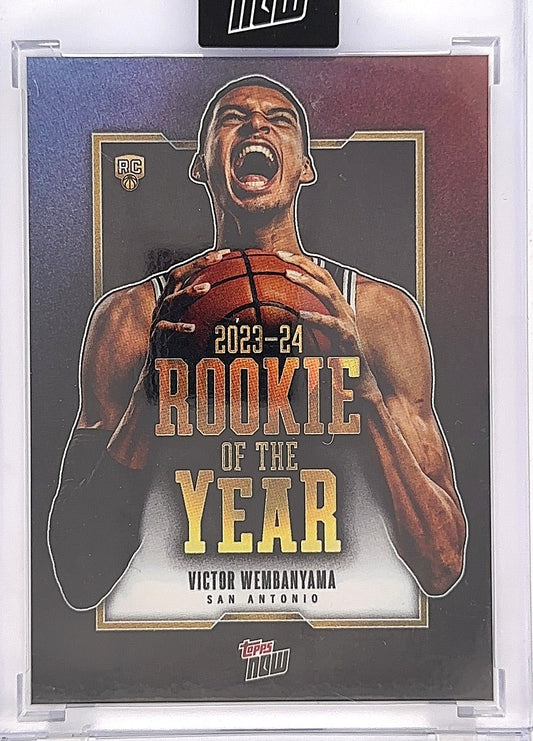 2023 Topps Now Victor Wembanyama #VW-6 — front