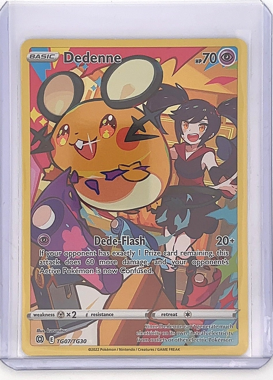 Dedenne #TG07/TG30 — front