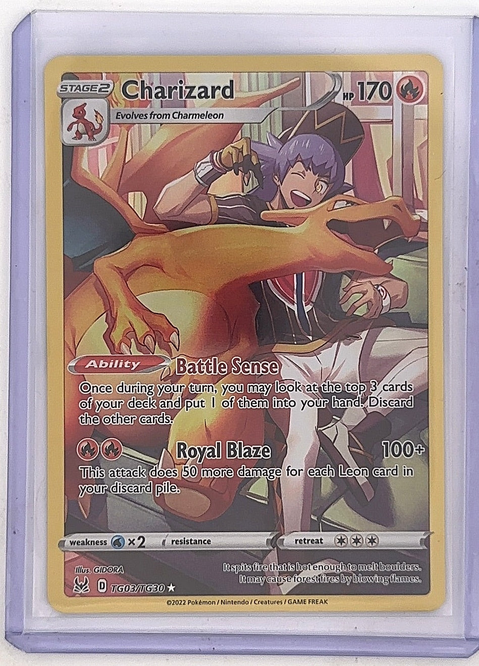 Charizard #TG03/TG30 — front