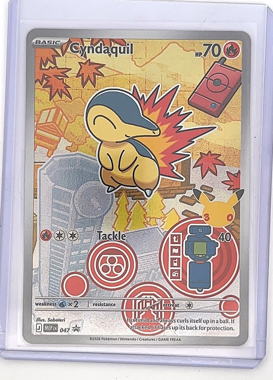 Cyndaquil - 047 #047 — front