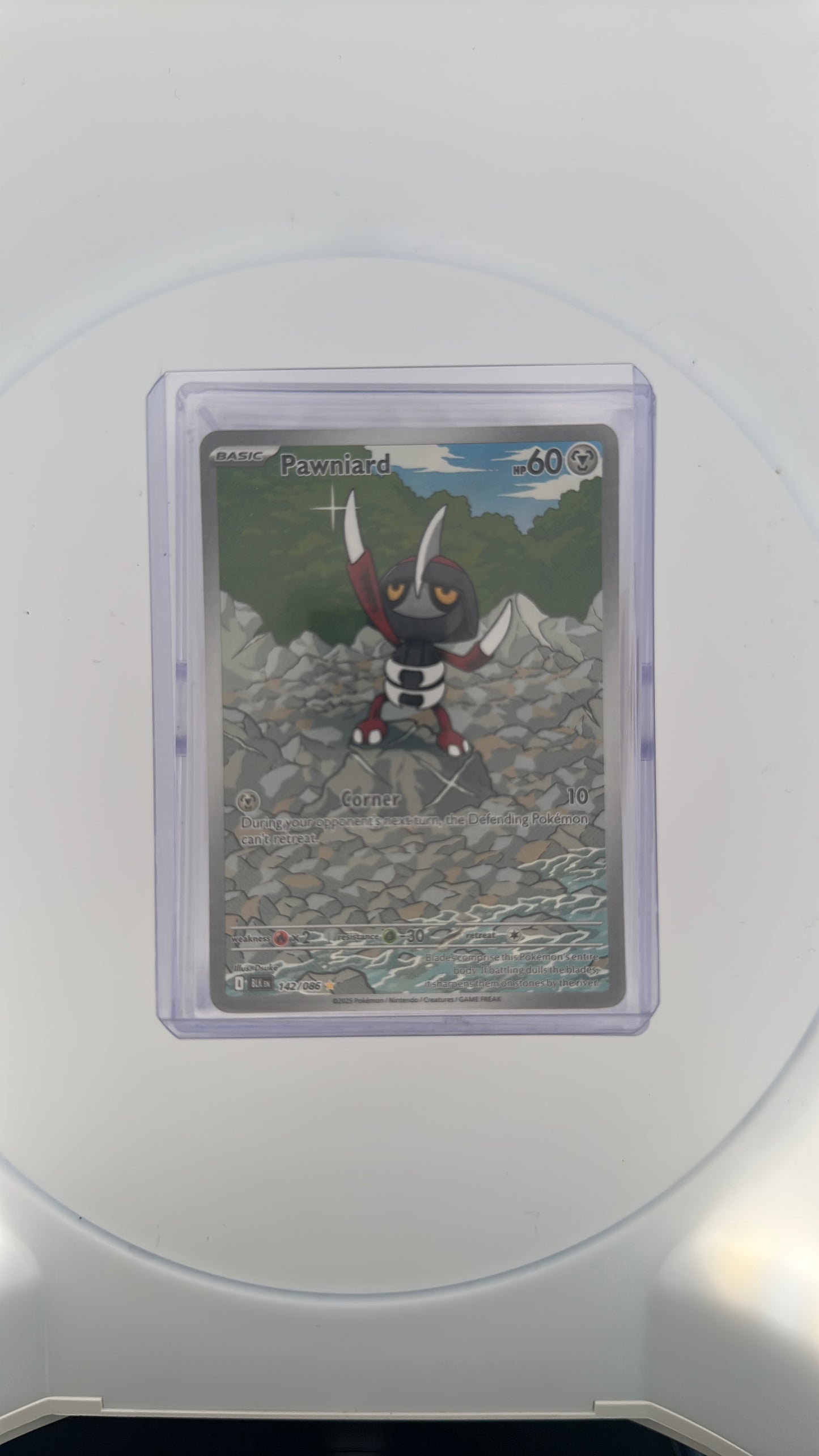 Pawniard - 142/086 SV: Black Bolt #142/086 — front