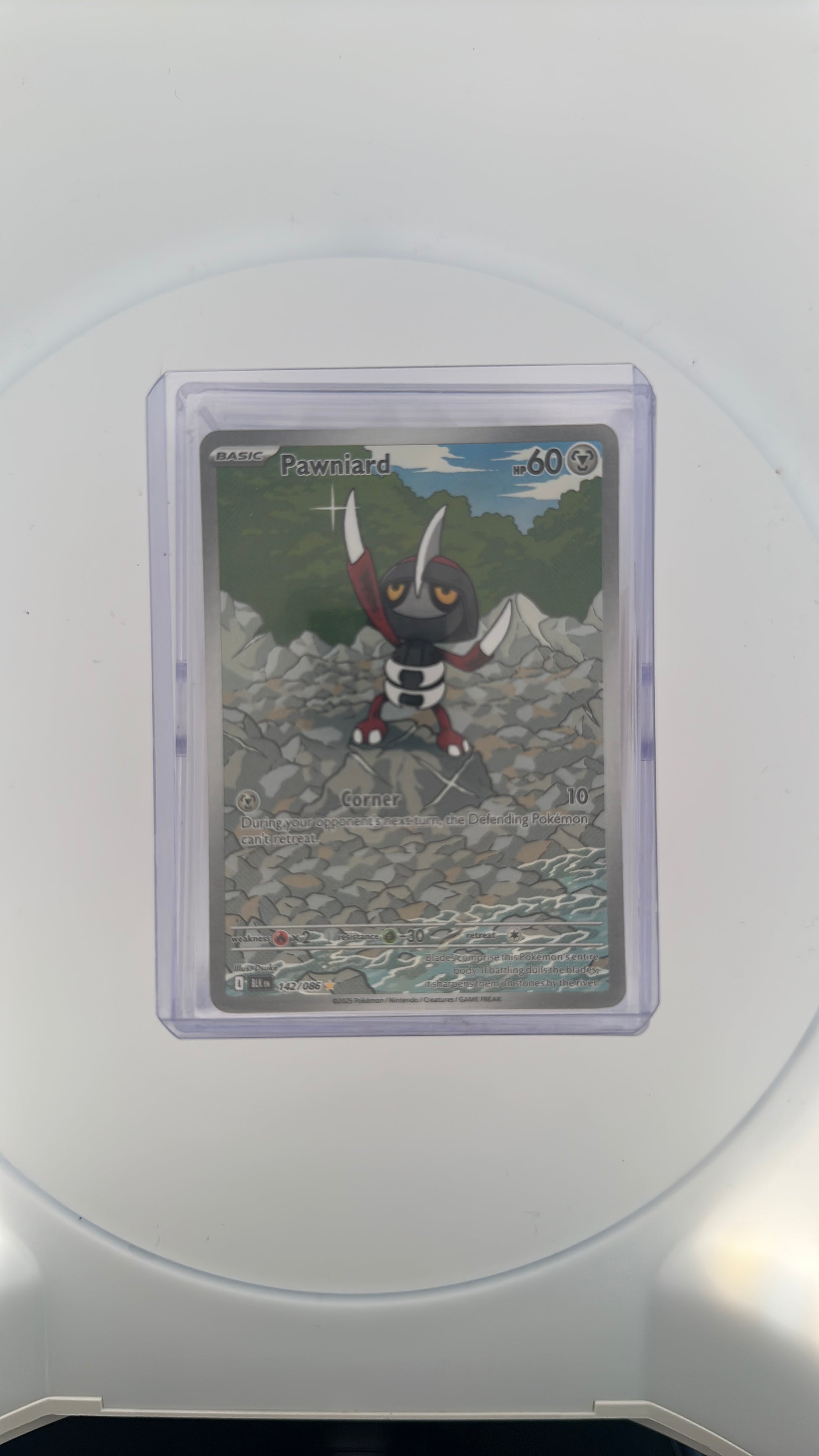 Pawniard - 142/086 SV: Black Bolt #142/086 — front