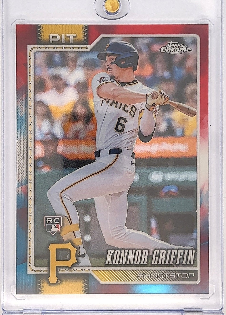 Konnor Griffin Topps Chrome #74 — front