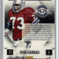 John Hannah Black Friday Super Bowl Auto /500 — back