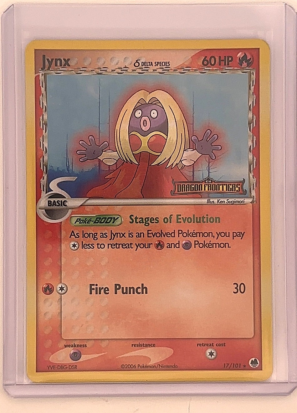 Jynx (Delta Species) #17/101 — front