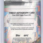 Erin Blanchfield Topps Finest 49/50 Certified Autograph — back
