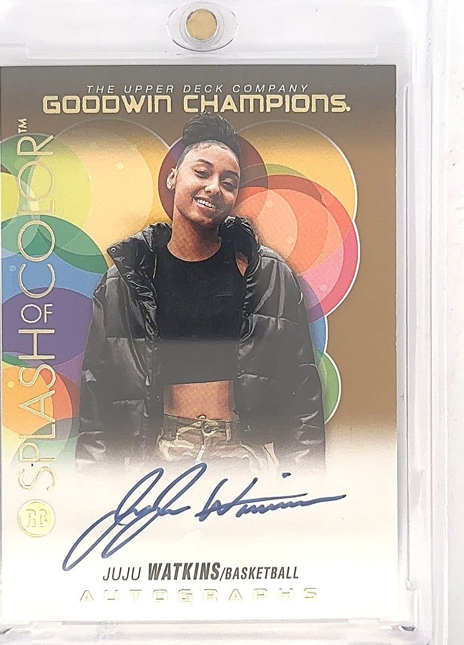 Juju Watkins 2023 Upper Deck Splash of Color — front