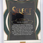2025 Panini Select Jacob Wilson [Zebra] #56 — back