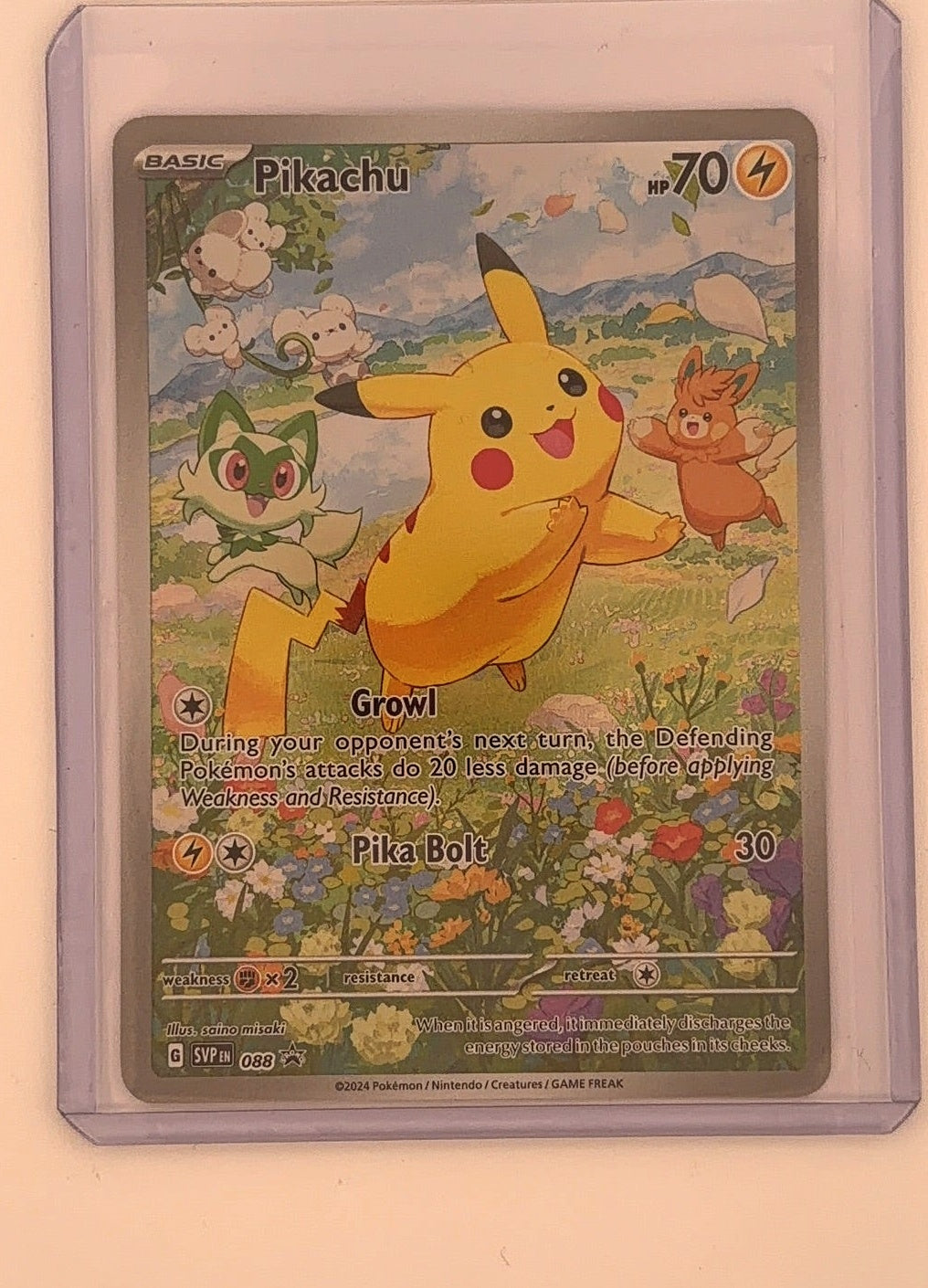 Pikachu - 088 #088 — front