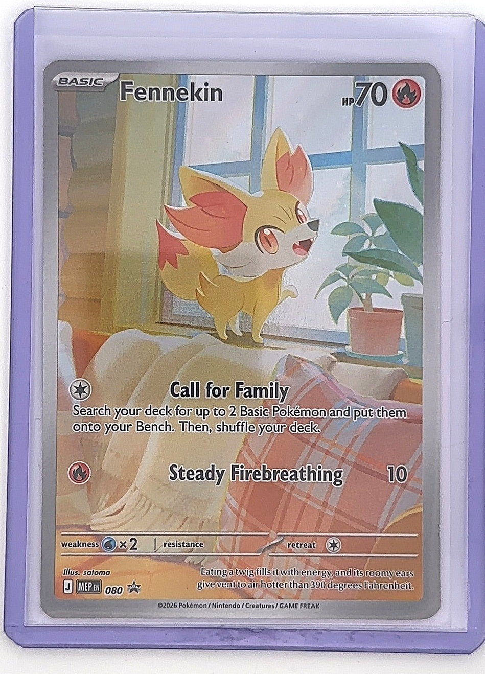 Fennekin - 080 #080 — front