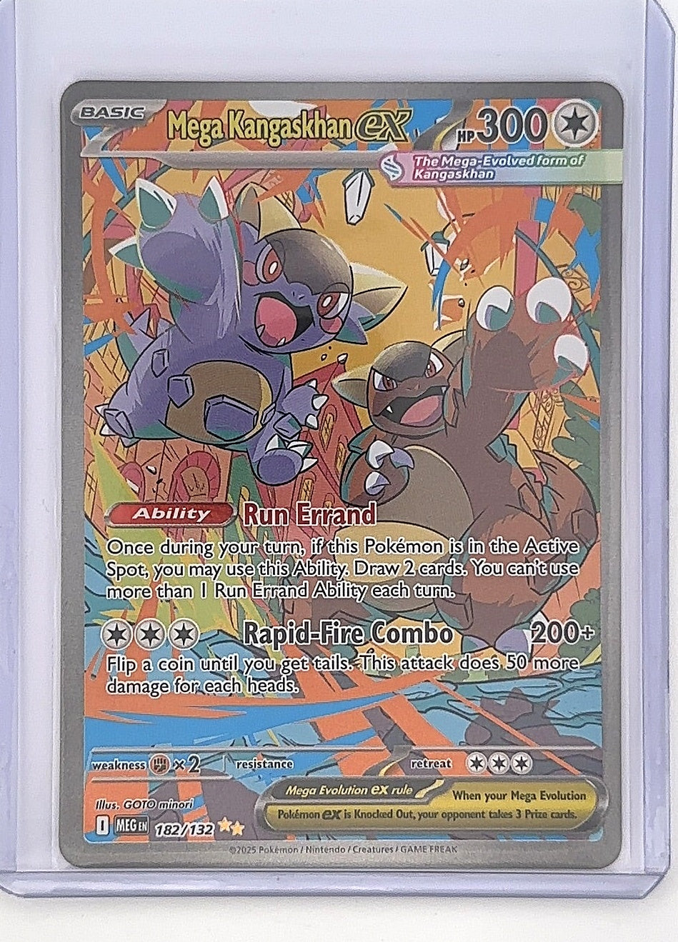 Mega Kangaskhan ex - 182/132 #182/132 — front