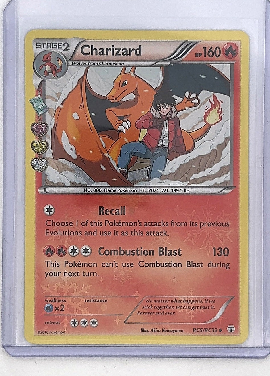 Charizard #RC5/RC32 — front