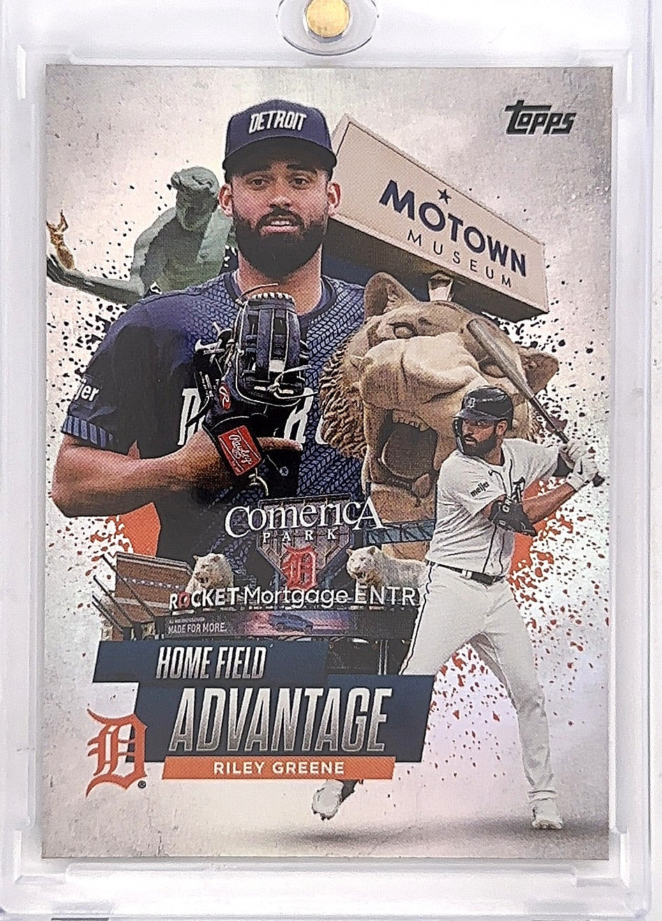 2025 Topps Home Field Advantage Riley Greene #HA-19 — front