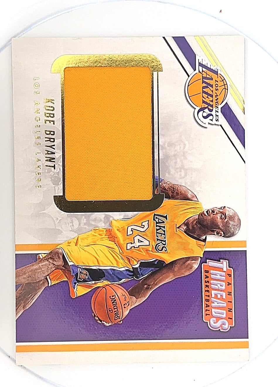 Kobe Bryant Panini Threads BTM-KBR — front