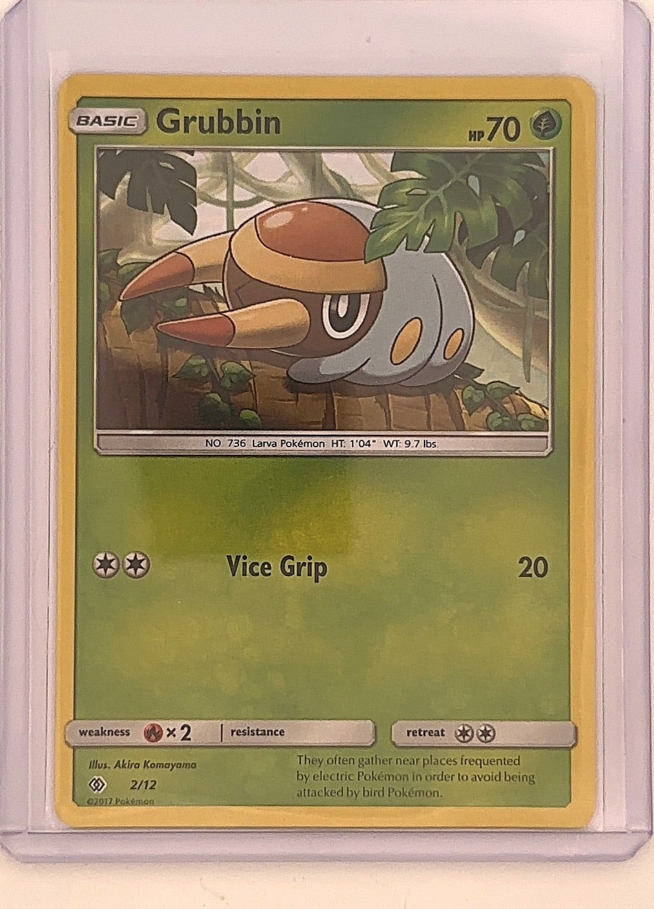 Grubbin - 2/12 #002/012 — front