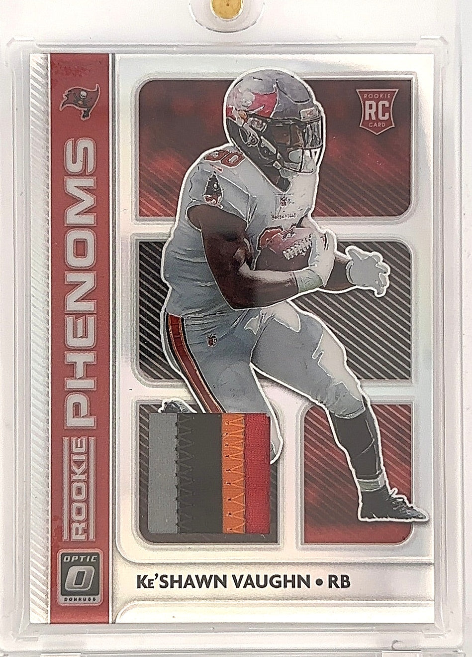 Ke’Shawn Vaughn Rookie Phenom Quad Color Patch  /50 — front