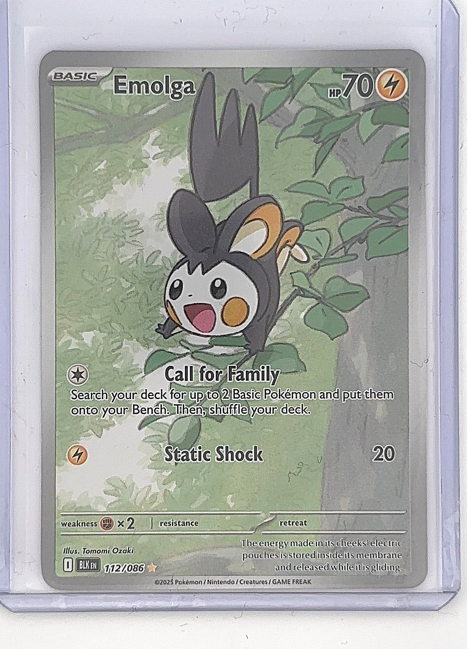 Emolga - 112/086 #112/086 — front
