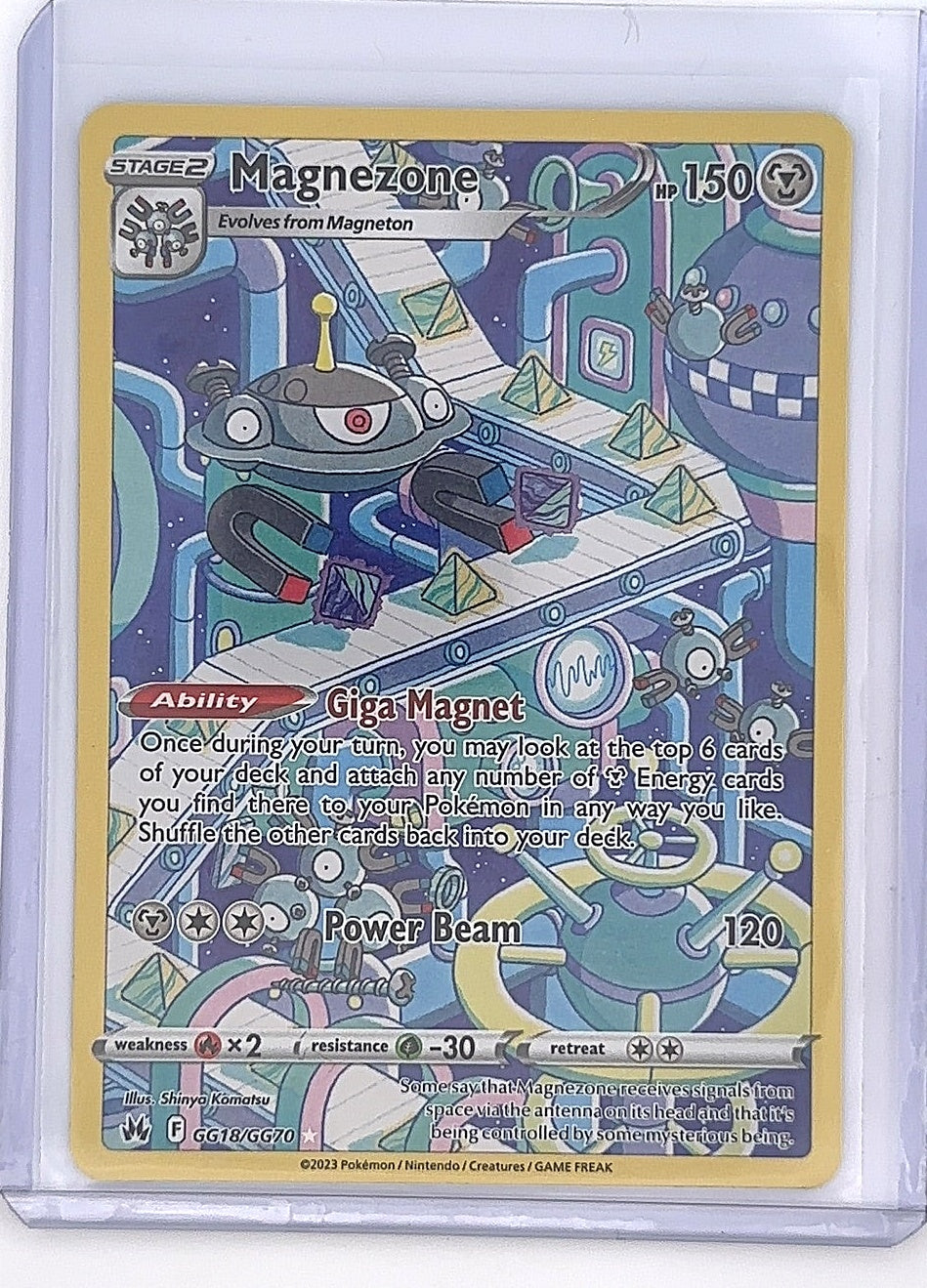 Magnezone #GG18/GG70 — front