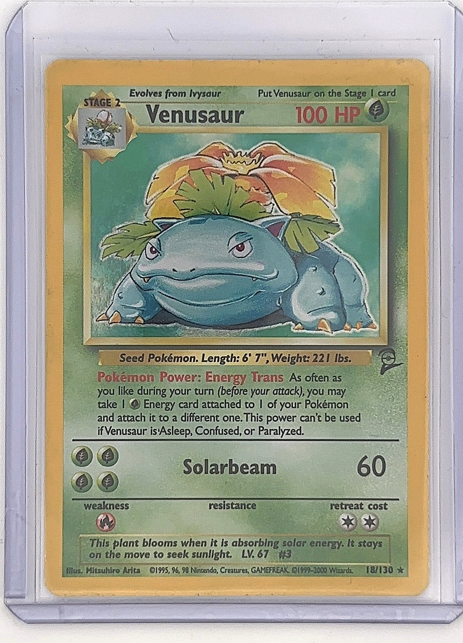 Venusaur #018/130 — front