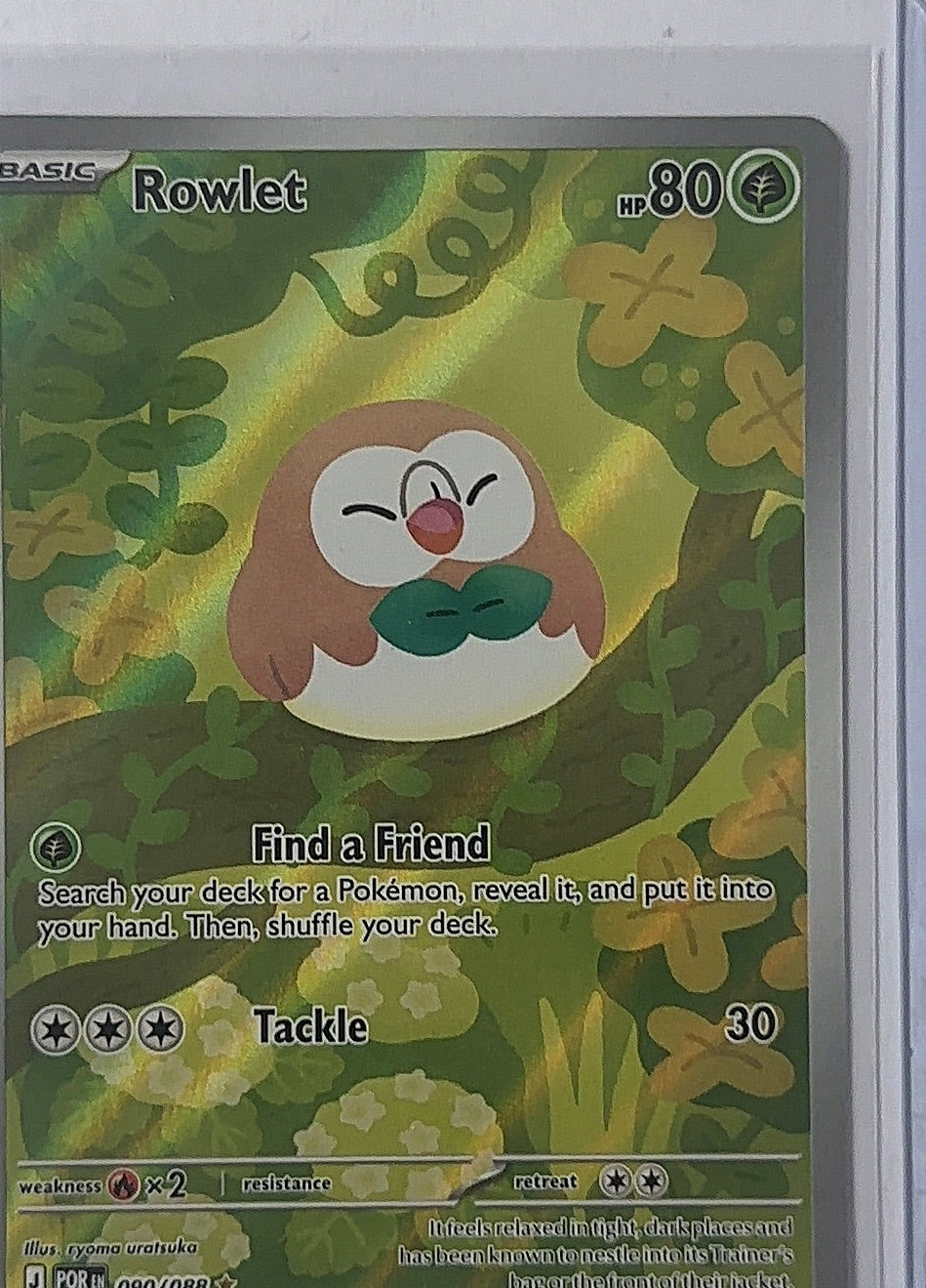 Rowlet - 090/088 #090/088 — front