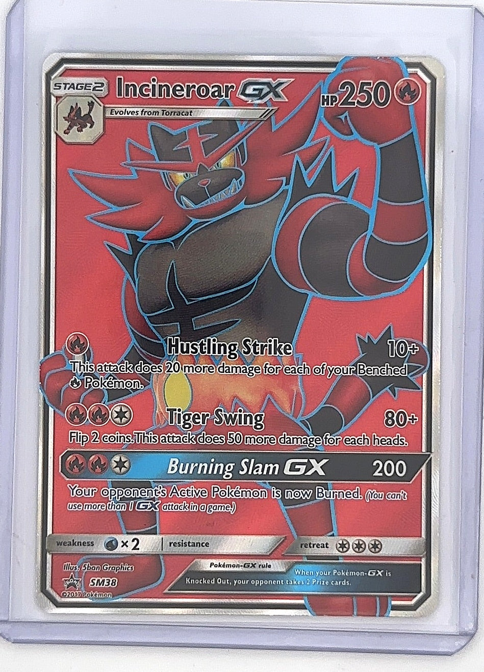 Incineroar GX - SM38 #SM38 — front