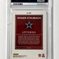 Roger Staubach Uptown PSA 9 Donruss Optic — back