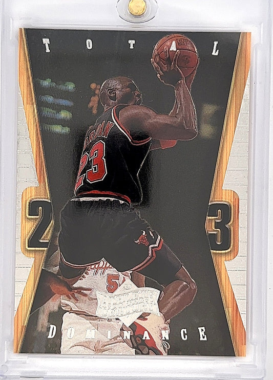 1999 Upper Deck MJ Athlete of the Century Total Dominance Michael Jordan #TD20 — front