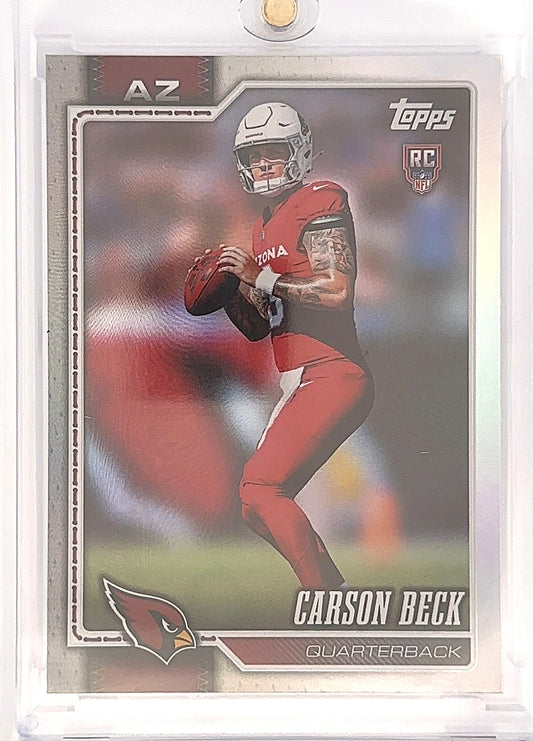 2026 Topps Flagship Carson Beck [Foil] #305 — front