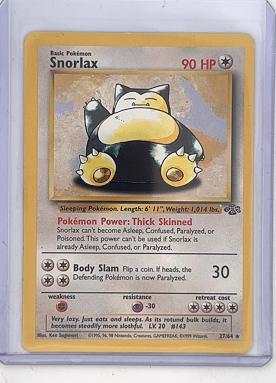 Snorlax (27) #27/64 — front