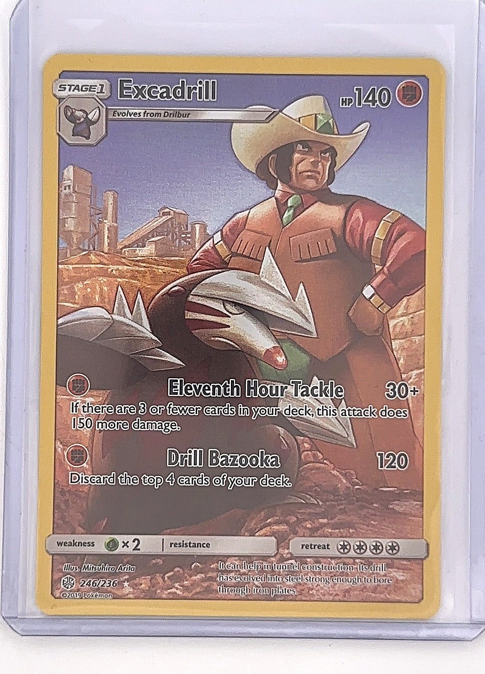 Excadrill (Secret) #246/236 — front