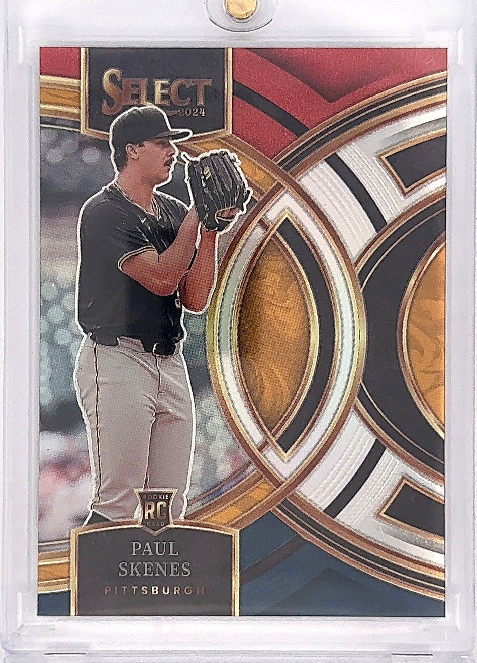 2024 Panini Select Premier Paul Skenes [Red Blue Prizm] #10 — front