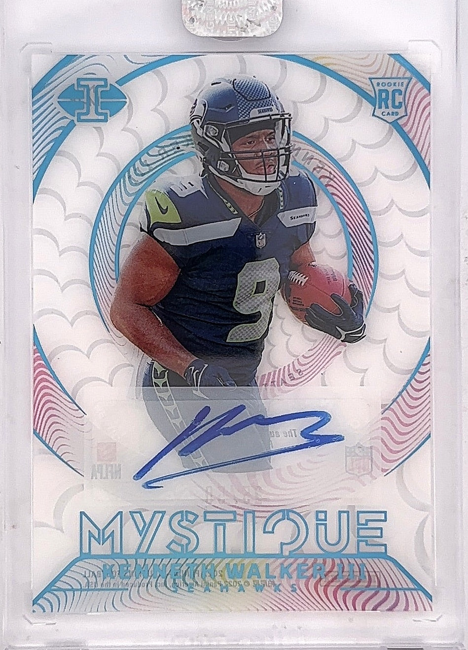 2022 Panini Illusions Mystique Kenneth Walker III /50 #M-18 — front