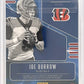 2020 Panini Absolute War Room Materials Joe Burrow #WM-26 — back