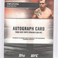 2025 Tim Silvia Topps UFC Stadium Club Auto #BCA-TSA — back