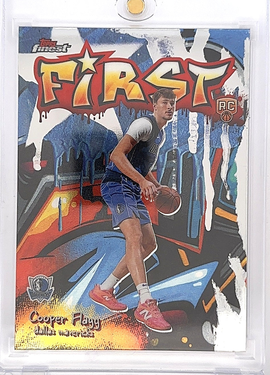 2025 Topps Finest First Cooper Flagg #F-1 — front