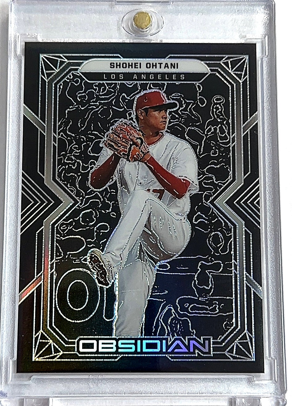 2022 Panini Chronicles Obsidian Shohei Ohtani #28 — front