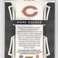 2025 Panini Certified Piece of the Game Signature Rome Odunze [Blue] #POGS-ROE — back