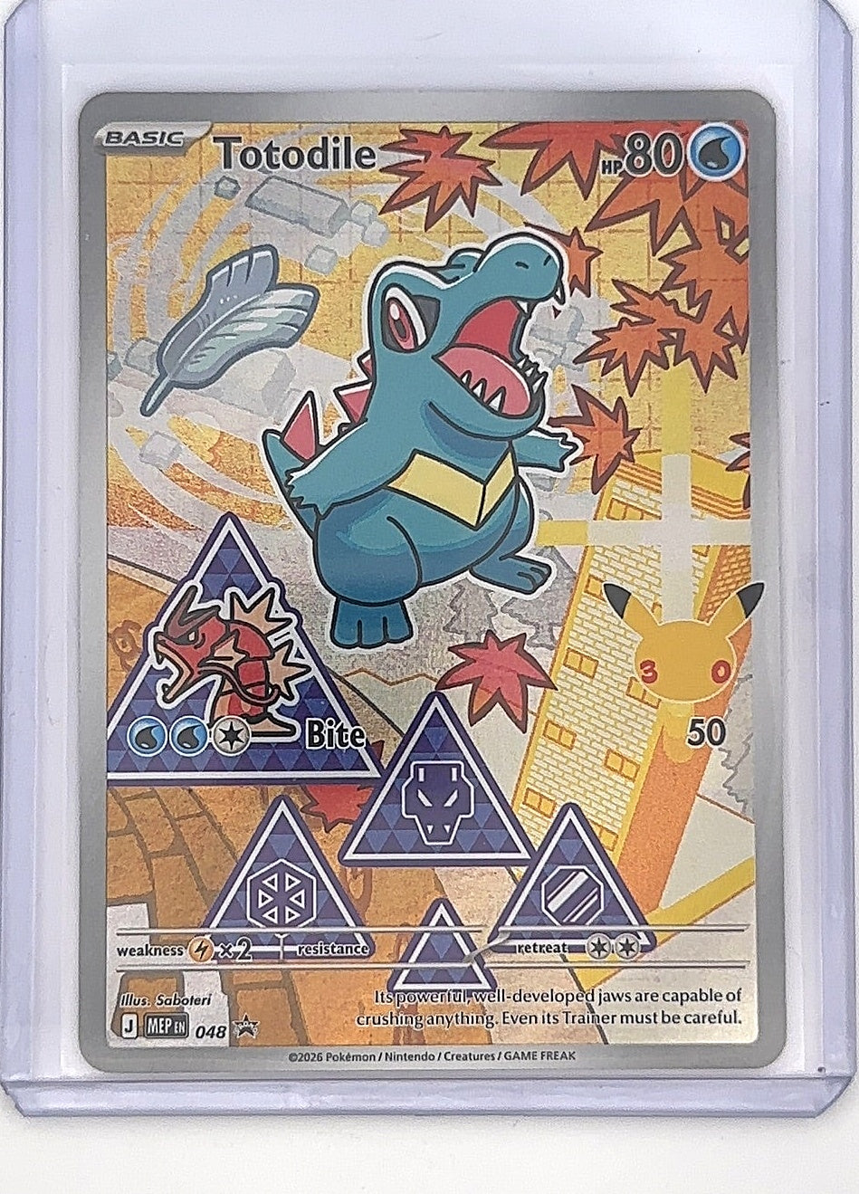 Totodile - 048 #048 — front