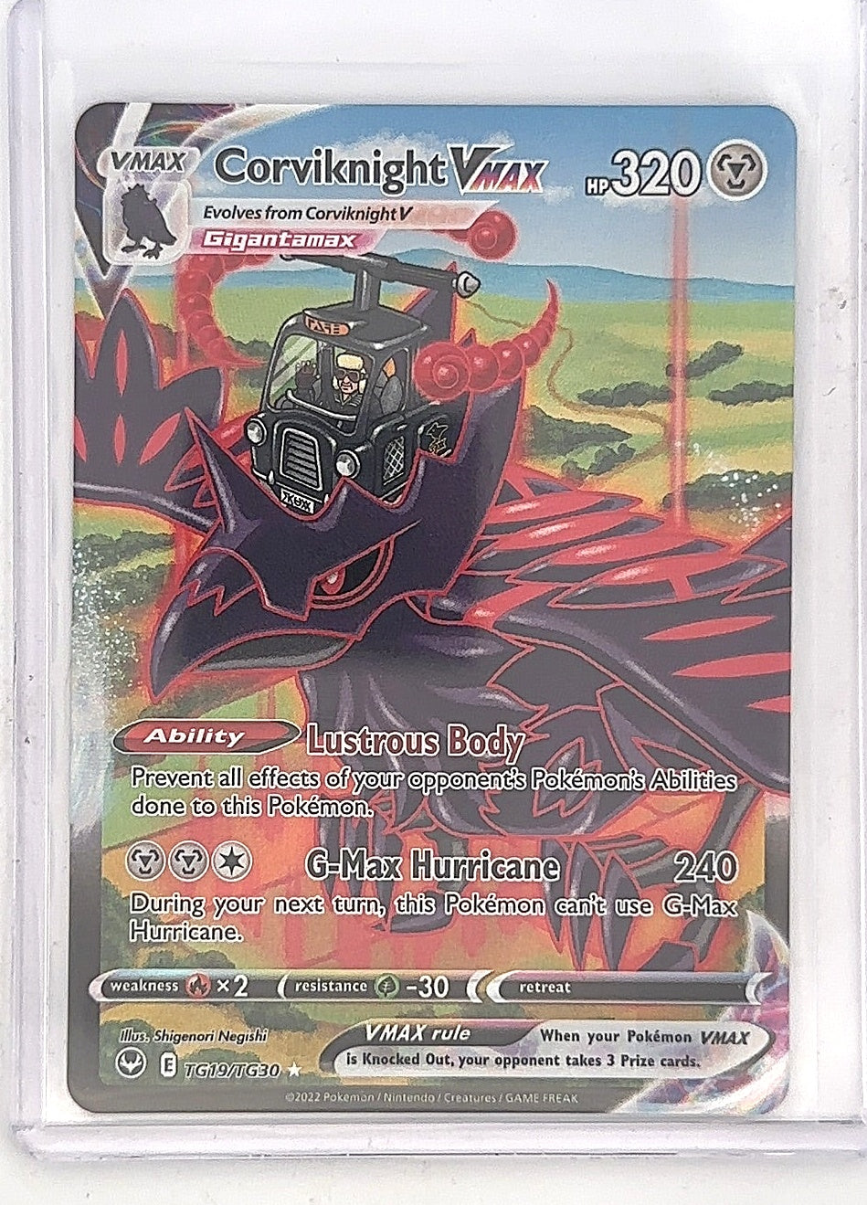 Corviknight VMAX #TG19/TG30 — front