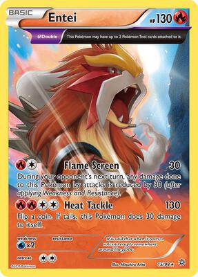 Entei (15) #15/98 — stock