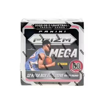 2025/26 Panini Prizm Basketball Mega Box (Red Ice Prizms!)