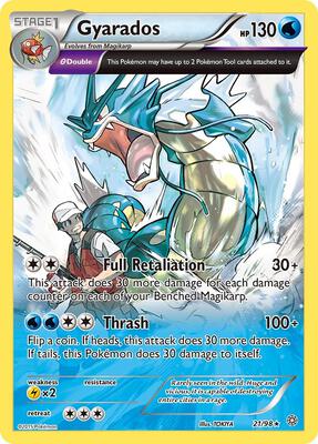 Gyarados (21) #21/98 — stock