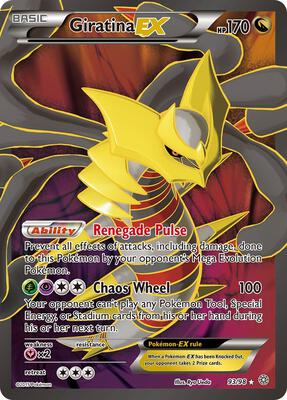 Giratina EX (93 Full Art) #93/98 — stock