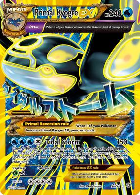 Primal Kyogre EX (Shiny Full Art) #96/98 — stock