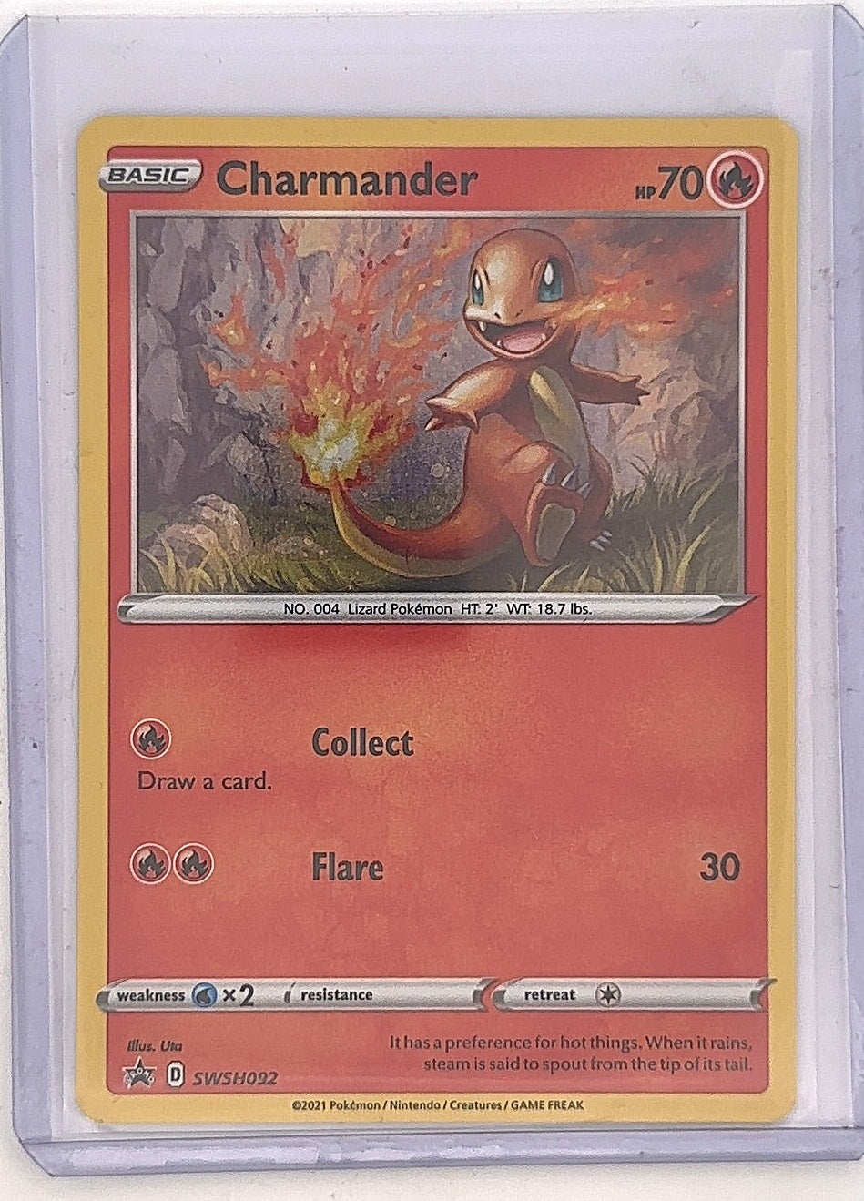 Charmander - SWSH092 #SWSH092 — front