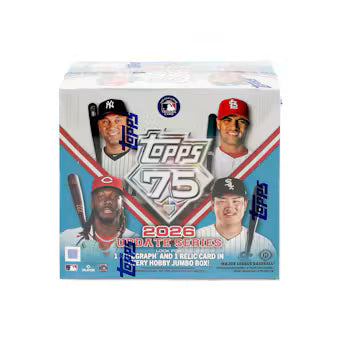 2026 Topps Update Series Baseball Hobby Jumbo Box
