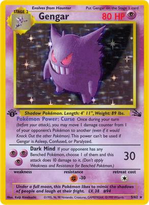 Gengar (5) #05/62 — stock