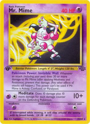 Mr. Mime (22) #22/64 — stock