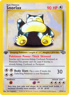 Snorlax (27) #27/64 — stock