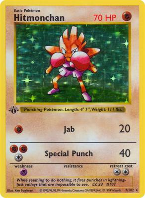 Hitmonchan #007/102 — stock